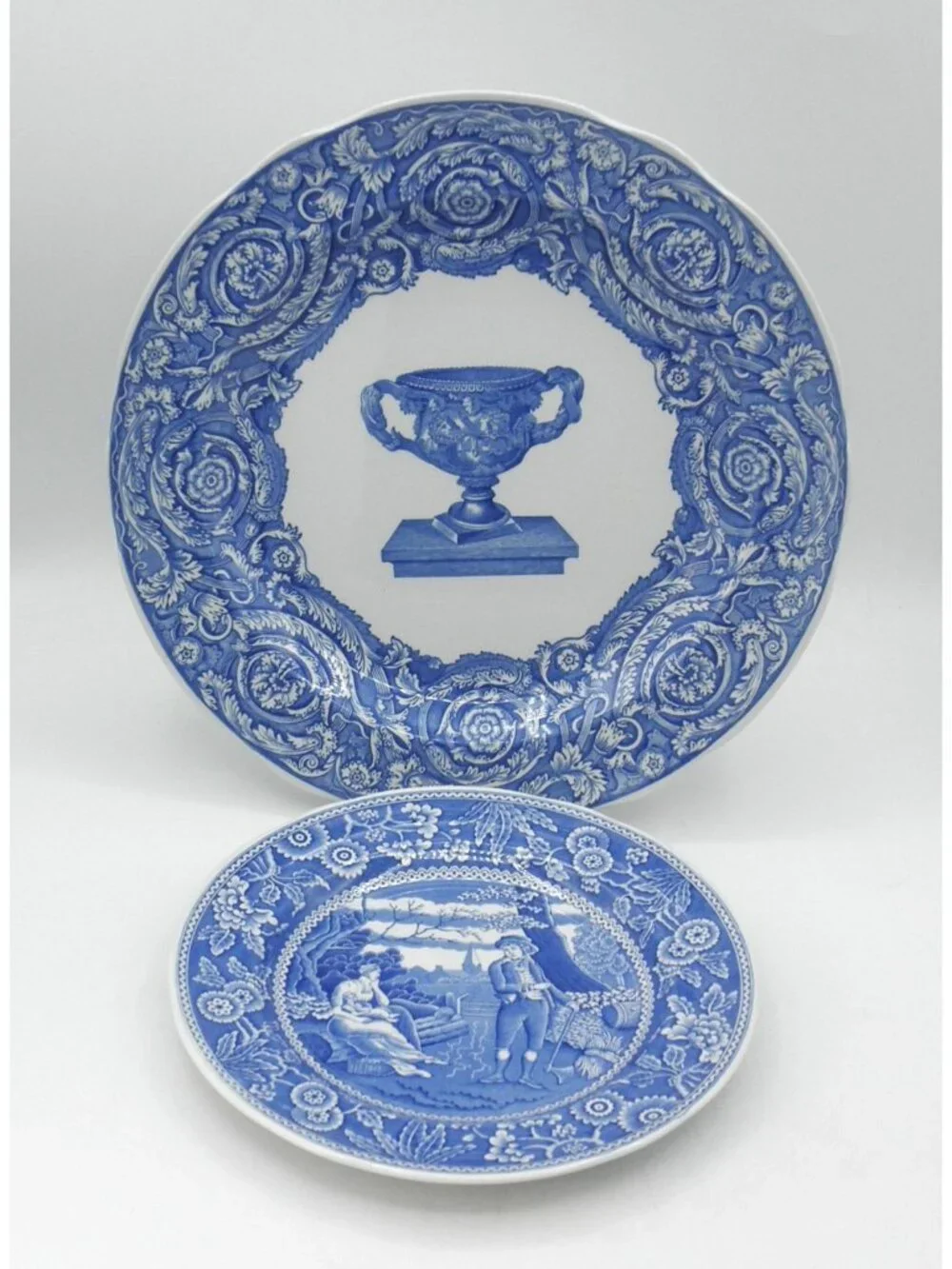 Victorian and Georgian Collection by Spode Mixed Lot 1 Dinner 1 Salad Set of 2